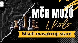 MČR mužů 1. kolo Mladí masakrují staré