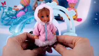 Opening #21 * WINTER OUTFITS FOR BARBIE BABIES - NEW CLOTHES * Opening with dolls in english