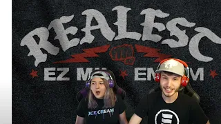 EZ MIL & EMINEM - REALEST | REACTION W/ LYRICS!