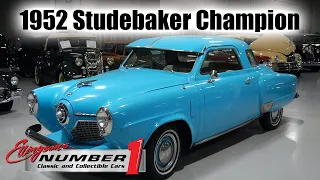 1952 Studebaker Champion at Ellingson Motorcars in Rogers, MN