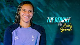 BECKY SPENCER TALKS PENALTY SAVES, TEAM GOALS AND GETTING TO FA CUP SEMI-FINAL // THE DEBRIEF