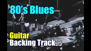 80's Blues - Guitar Backing Track