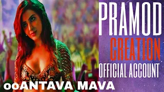 ooANTAVA MAVA oo antava oo oo antava pushpa song lyrics tamil karaoke#1million