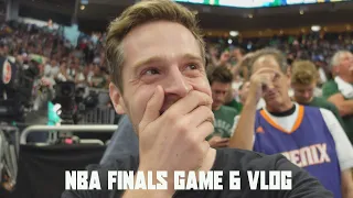 NBA Finals Game 6 Suns vs Bucks Vlog (Live Crowd Reaction)