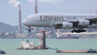 3 HOURS OF PLANESPOTTING IN HONG KONG AIRPORT (A380, 747 AND MORE)