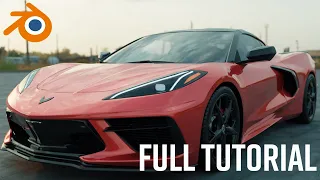 Blender Realistic car animation full tutorial | Beginner