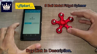 8 Ball Metal fidget Spinner 3-2 Min Spin Best Quality High Speed