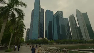 Cycling through Singapore 4K – Marina Bay to Little India