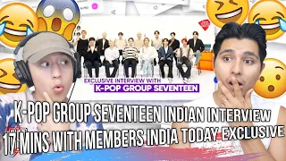 SEVENTEEN Indian Interview: 17 mins with members | REACTION