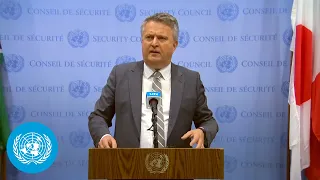 Ukraine on the Country's Situation: Media Stakeout | Security Council | United Nations