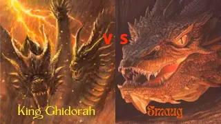 King Ghidorah Vs Smaug- Death Battle (300 Subscribers Special)