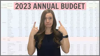 2023 Annual Budget // Zero Based Budget for $60,000