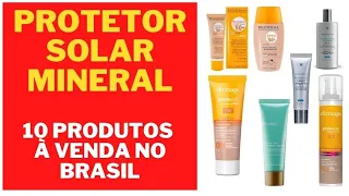 10 PROTETORES MINERAIS PARA O ROSTO - procurando protetor solar físico para o rosto?