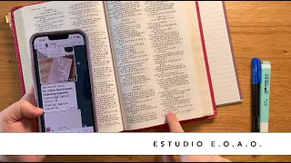 Método EOAO para estudio Bíblico