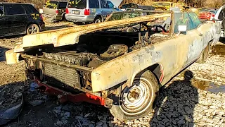 Abandoned Project 1969 Convertible Cadillac Deville Junkyard Find