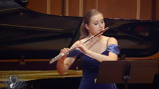 G.P. Telemann - Sonata in F minor, TWV 41 for for Flute and Piano. Elizabeth Kleiber, Flute