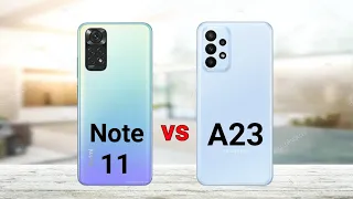 Redmi Note 11 vs Samsung Galaxy A23