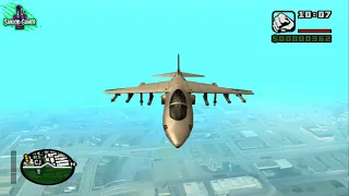 Jumping from aeroplane in GTA San Andreas! (Height 3500 Meters)