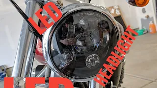 Harley Davidson Sportster LED Headlight Installation | Daymaker How-To