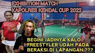 NENG MAWAR DAN KINOY TANTANG AGRIPPINA SI RAJA TRICKSHOT‼️EXHIBITION MATCH KAPOLRES KENDAL CUP 2022