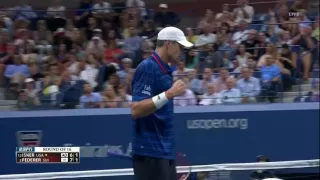 Isner Vs Federer Us Open 2015 4th round