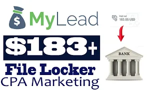 Money MARKETING - Earn $183 Instantly From Mylead Affiliate Network | Create File Locker for Website