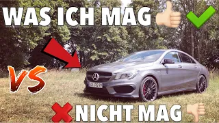 DINGE DIE ICH MAG 👍 / NICHT MAG 👎 AN MEINEM MERCEDES BENZ CLA 45 AMG