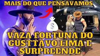 Gusttavo Lima tem PATRIMÔNIO vazado na web e valor SURPREENDE “Maior do que pensávamos”