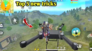 Top 5 new tricks in free fire / New secret tips and tricks - garena free fire #20
