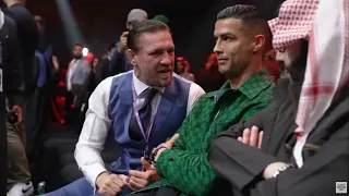 Conor Mcgregor vs Christiano Ronaldo at fight night #conormcgregor #christianoronaldo #ronaldo #ufc