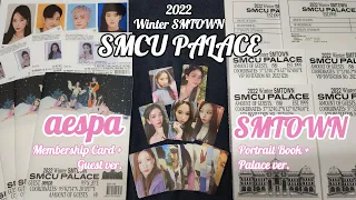 [Unboxing] AESPA & SMTOWN: SMCU Palace (Guest + Membership Card + Portrait Book + Palace ver.)