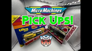 Micro Machines Transformers Series 2 Chase Car! Toy Pick Ups.