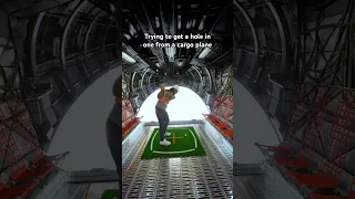 POV: You hit a golf shot out of a cargo plane… #ad