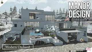 LifeAfter: Manor Design - Modern Orchard w/ POOL | Double Manor Tutorial
