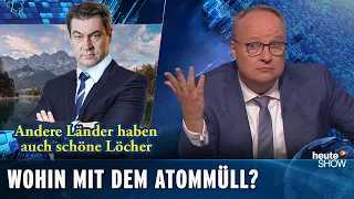 Atommüll-Endlager: Kein Bundesland will den radioaktiven Abfall | heute-show vom 02.10.2020