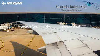 TRIP REPORT WITH BOEING 777-300ER | GARUDA INDONESIA | GA410 | JAKARTA (CGK) - DENPASAR (DPS)