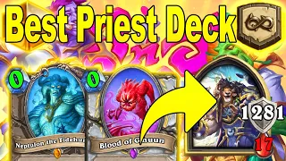 The Best Priest Deck In The Game! Most Fun & Interactive At Festival of Legends | Hearthstone