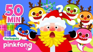 Músicas De Natal Em Português 2024 🎄| + Completo | Pinkfong, Bebê Tubarão! Canções para Crianças