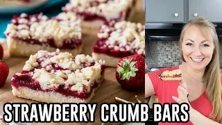 How to Make Strawberry Crumb Bars