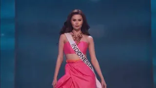 Miss Universe INDONESIA : Fabienne Nicole Groeneveld | Stage Rehearsal 72nd Miss Universe