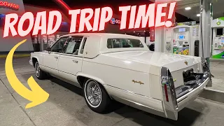 Buying a triple white 1991 Cadillac Brougham D’Elegance 984 miles away!