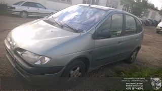 RENAULT SCENIC 1998 1.6 1598CM3 66KW BENZINAS MECHANINE VIENATURIS 4_5D ZALIA EURO IMPEX UTENA