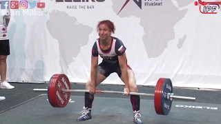 Ivana Horna - 4th Place 475kg Total - 63kg Class 2019 Womens IPF Classic Worlds