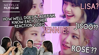 How well does Blackpink know each other Reaction Video | Pinkpunk TV