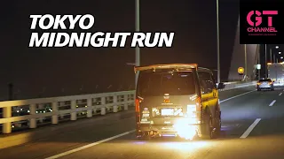 Van with GT-R Engine Swap! Tokyo's JDM Parking Lot Daikoku-futo - GTChannel