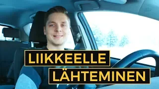 Antin Autokoulu - Liikkeellelähtö autolla