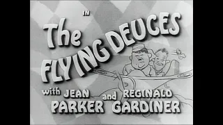 Laurel & Hardy in THE FLYING DEUCES (high quality DVD print)