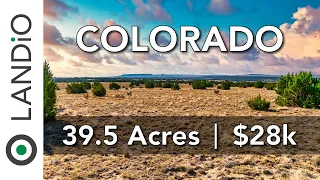 LANDIO • SOLD • 39.5 Acres of Colorado Land for Sale with Rocky Mountain Views