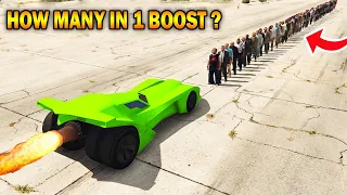 GTA 5 ONLINE : HOW MANY PEOPLE 1 BOOST CAN PASS THROUGH?