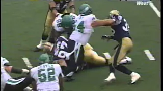 CFL 2004 SASKATCHEWAN ROUGHRIDERS AT WINNIPEG BLUEBOMBERS